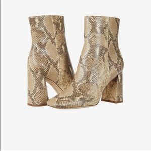 Sam Edelman Snakeskin Ankle Boot